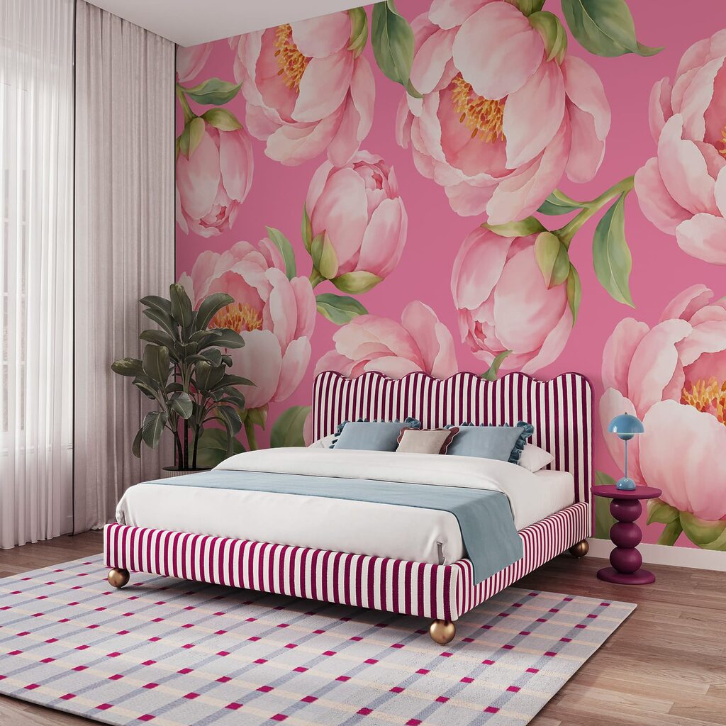 Flori roz deschise — interior 2