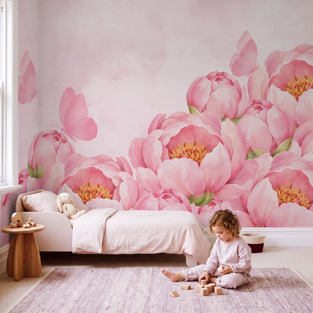 Flori roz pe margini — interior 6