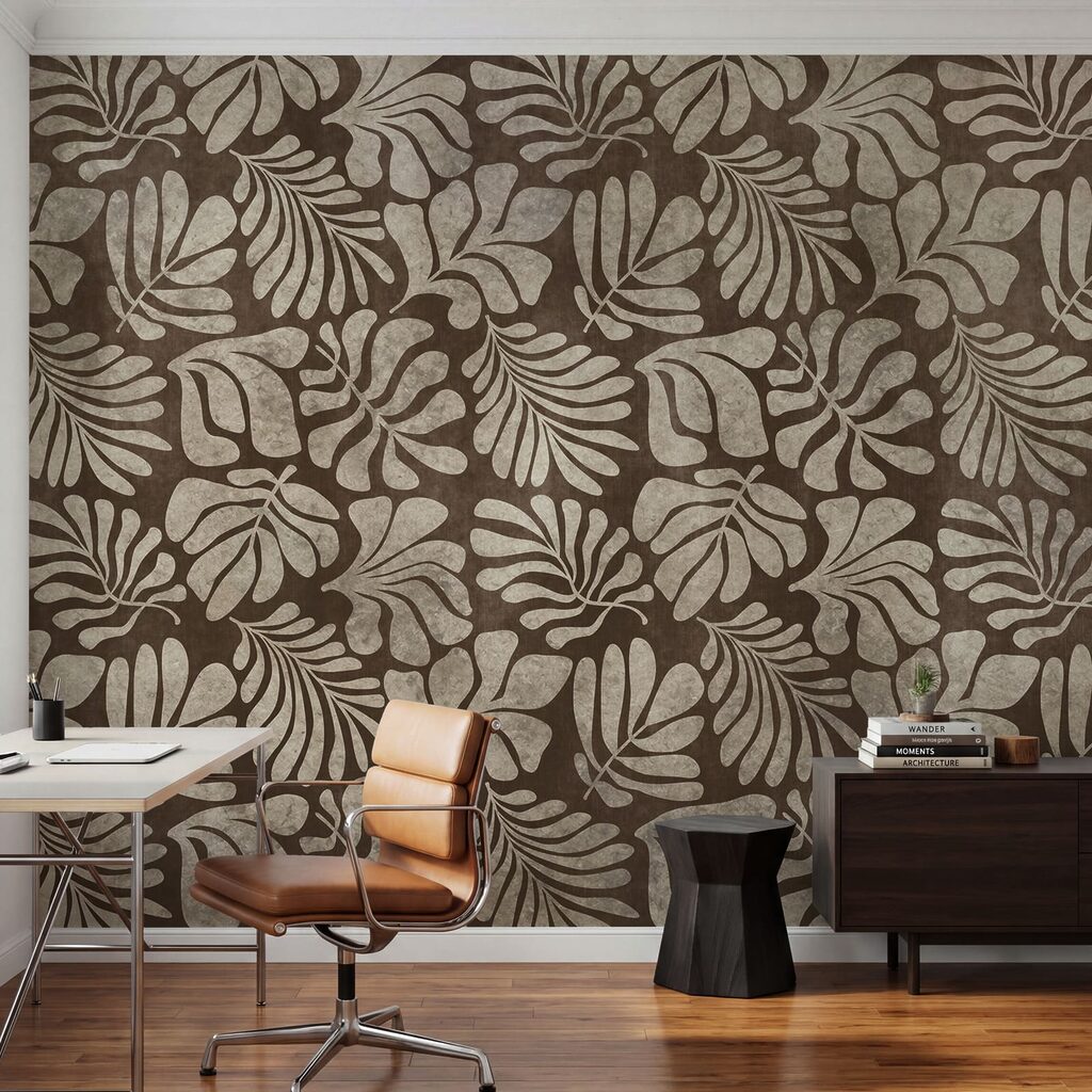 Frunze tropicale ca urme — interior 5