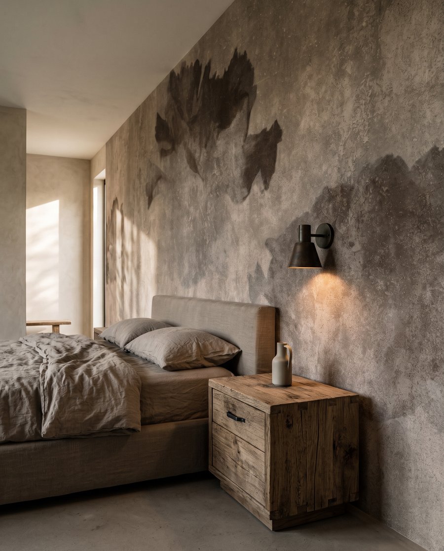 Flori estompate pe vopsea — interior 2