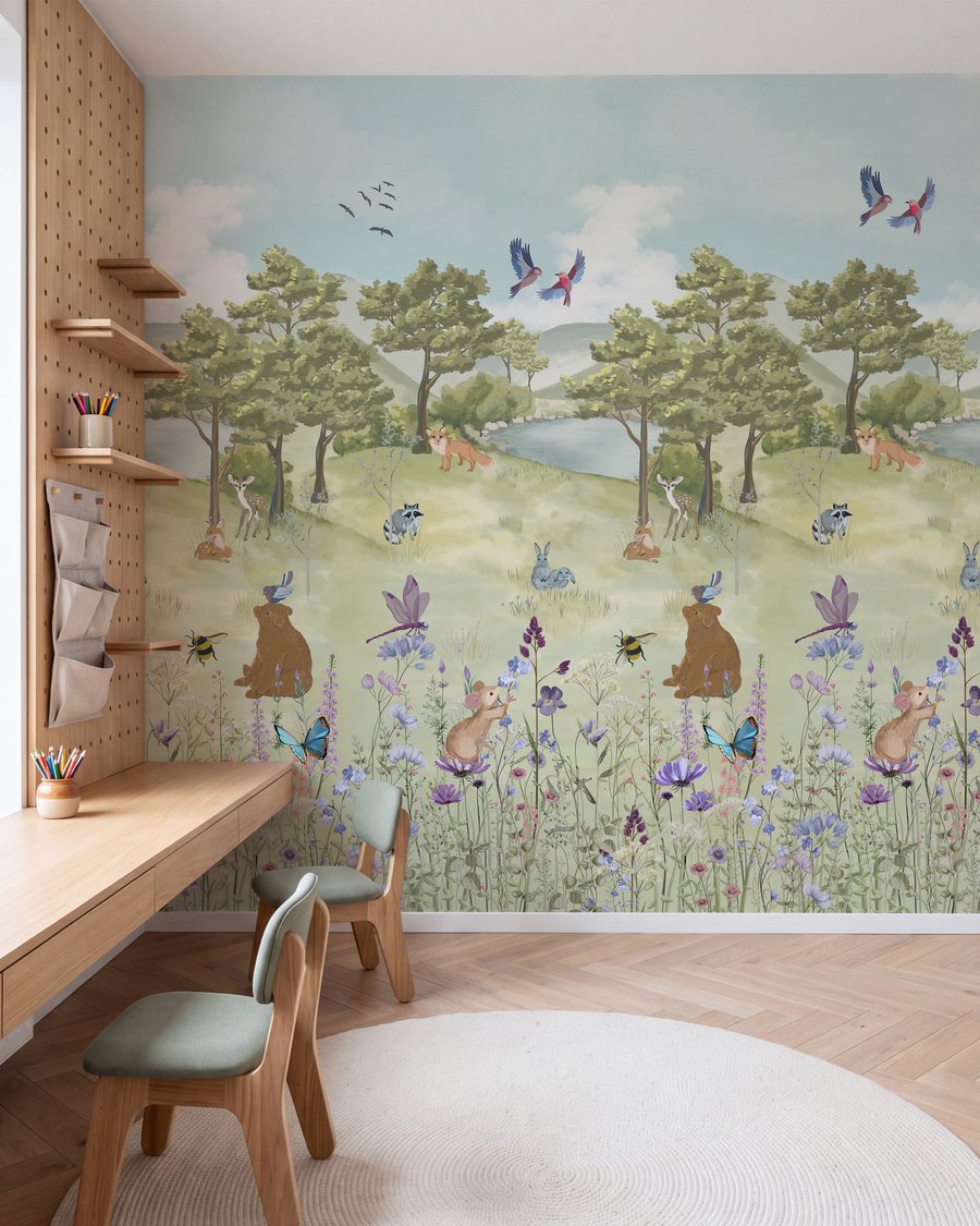Prietenii din pădure — interior 7