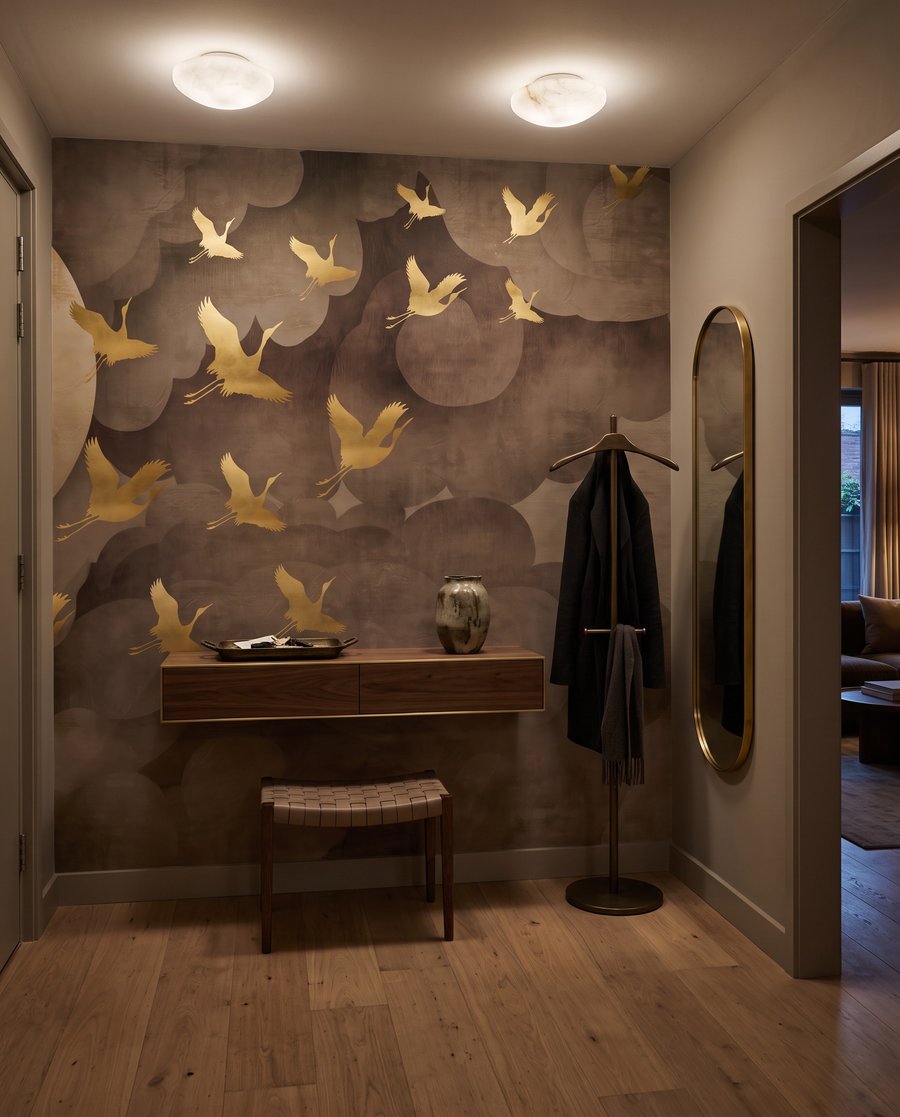 Păsări aurii lângă lună — interior 6