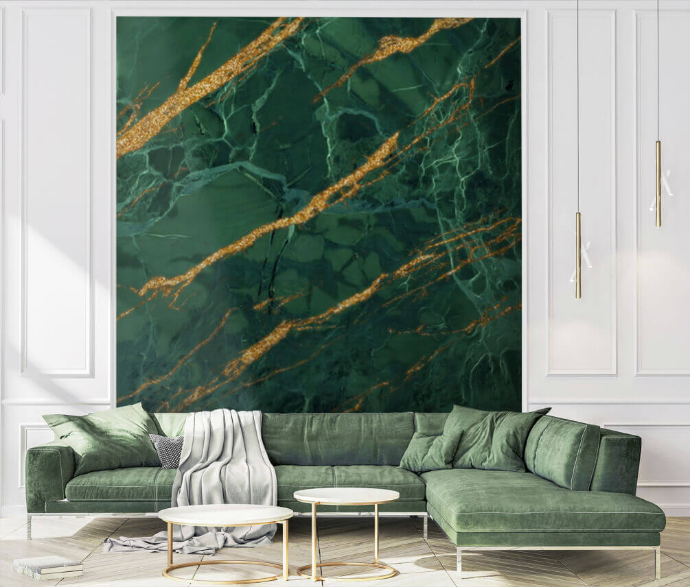 Vene aurii prin verde — interior 1