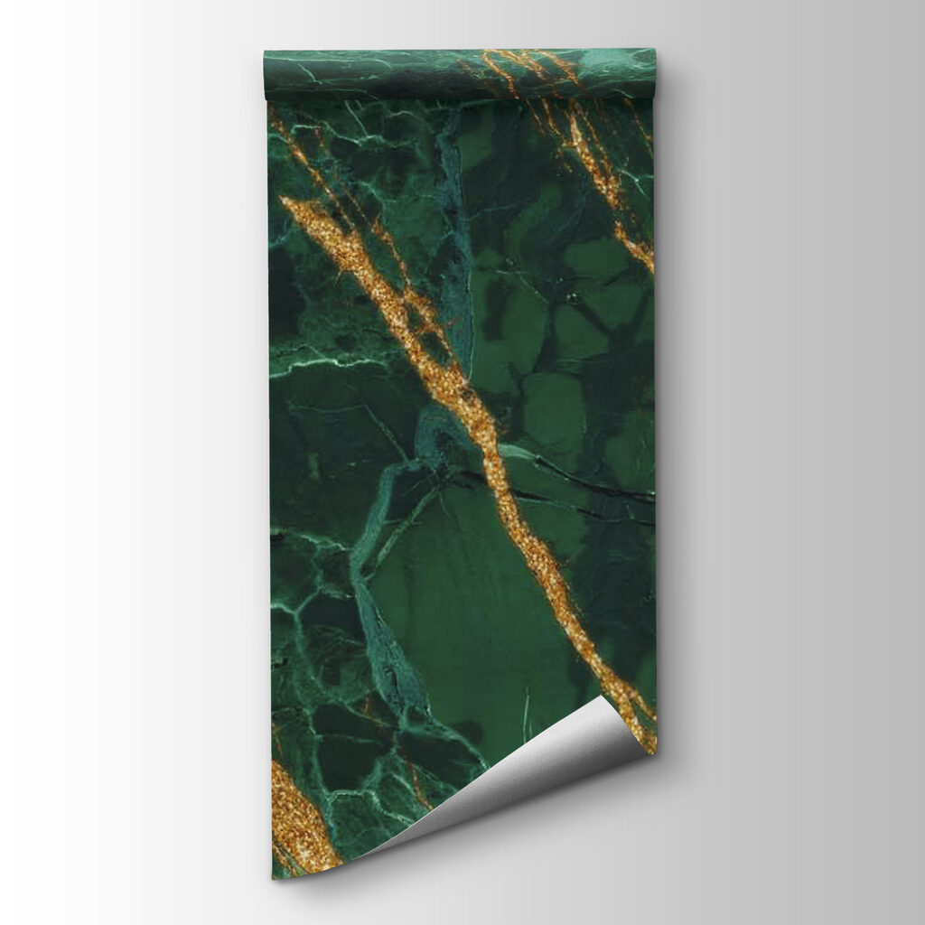 Vene aurii prin verde — vizualizare produs
