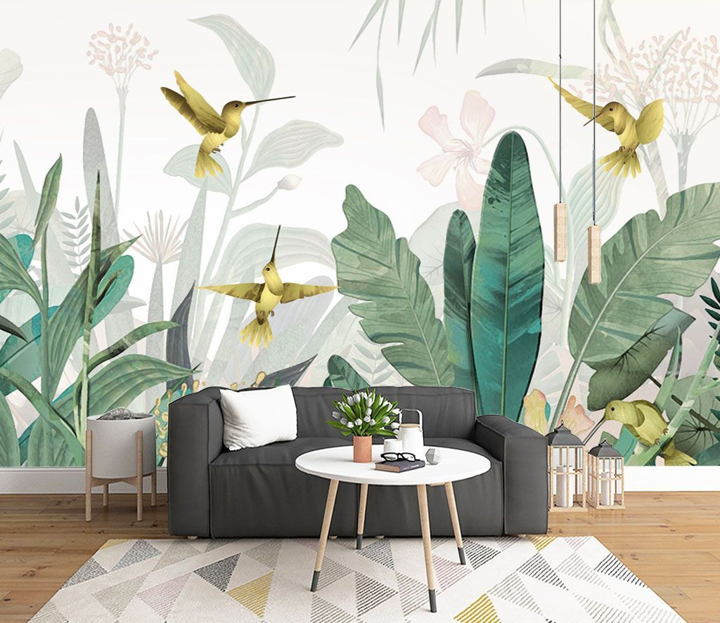 Colibri printre frunze — interior 6