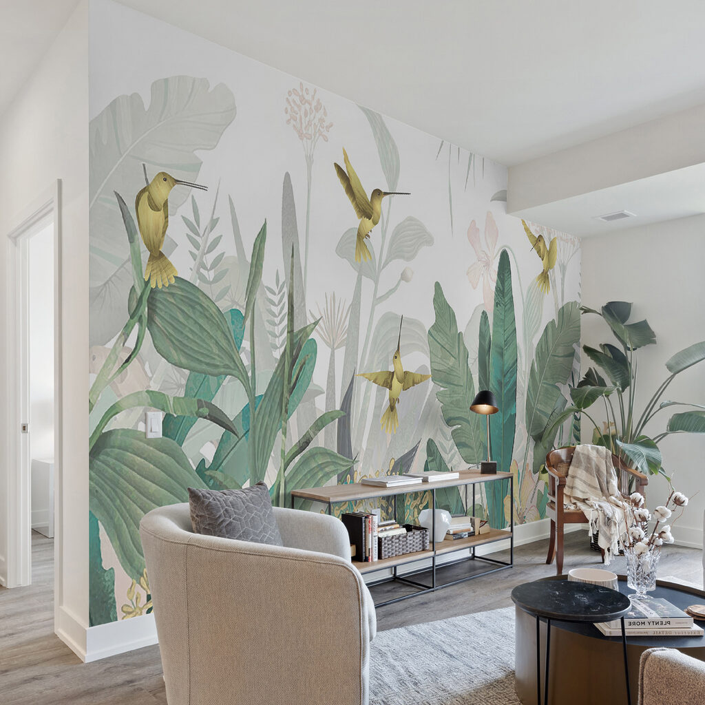 Colibri printre frunze — interior 11