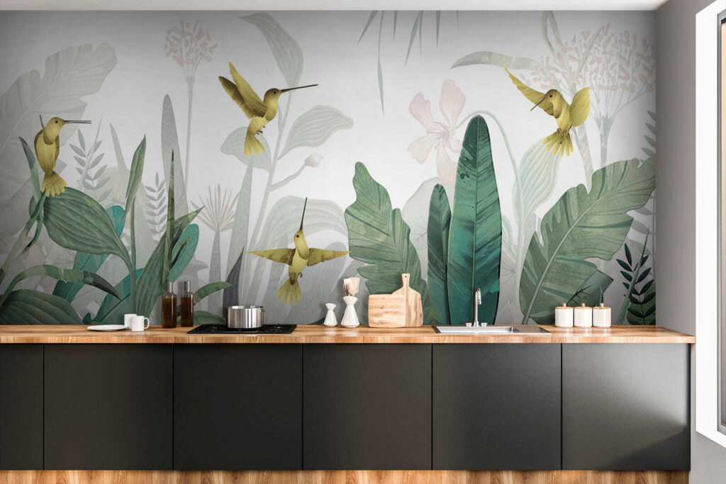 Colibri printre frunze — interior 9