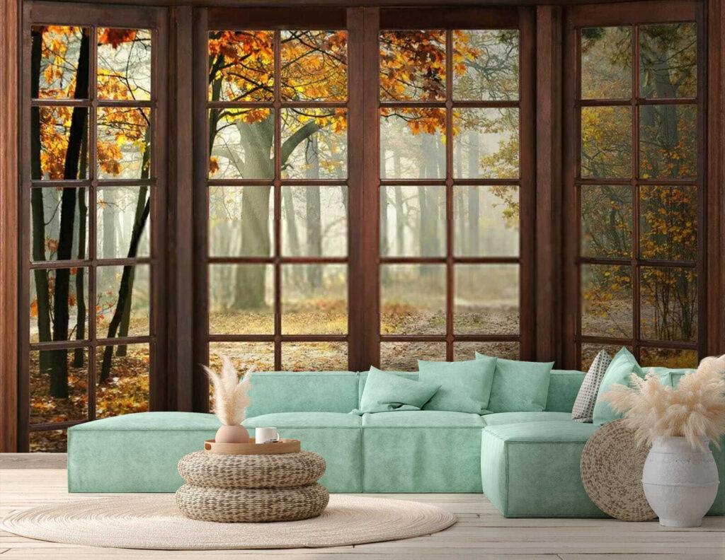 Pădure în toamnă — interior 2