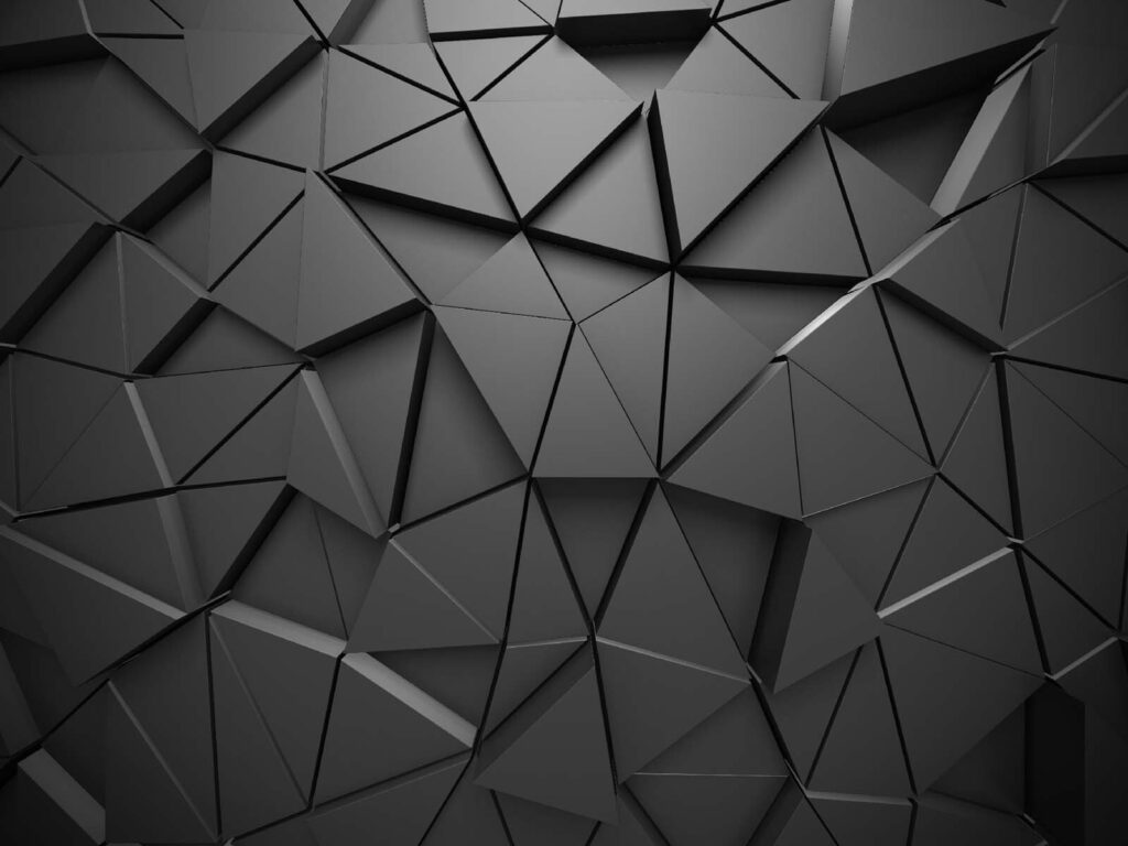 Fațete negre în adâncime — design complet