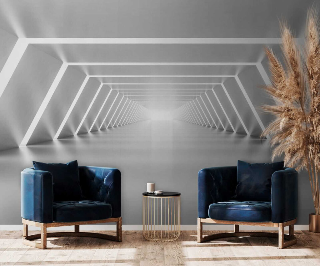 Linii de lumină — interior 6