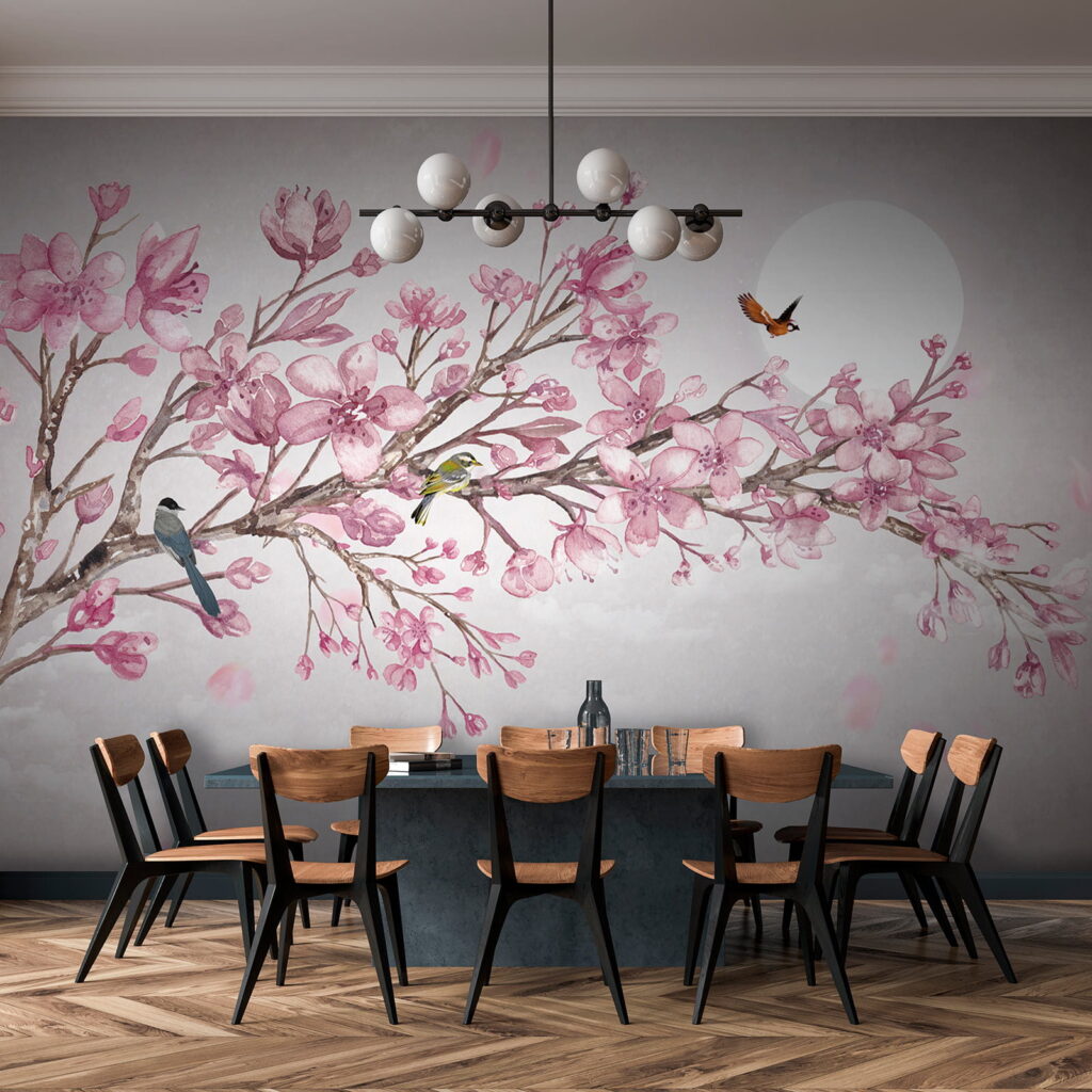 Lună mare printre ramuri — interior 10