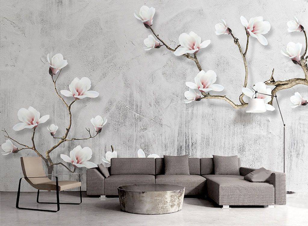 Bloesem pe ramuri fine — interior 1