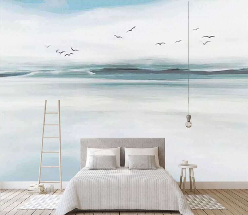 Păsări deasupra mării — interior 1