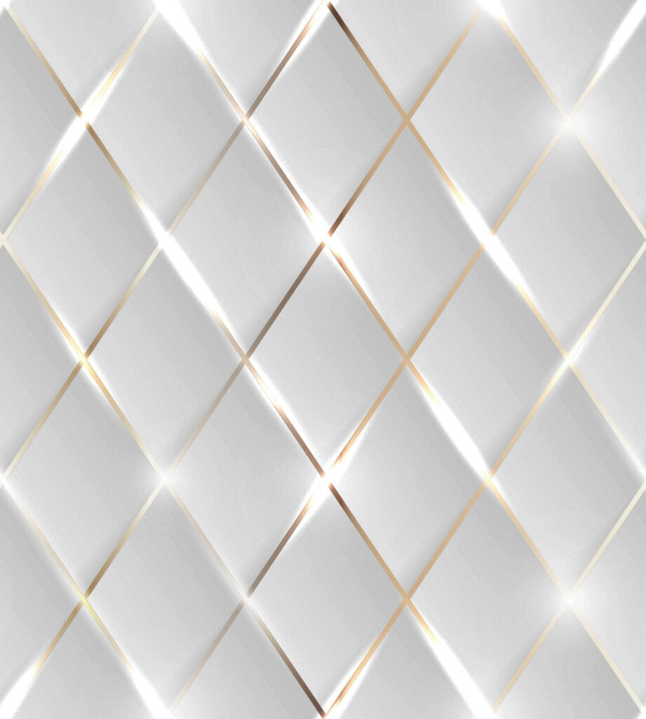 Romburi luminoase cu margini — design complet