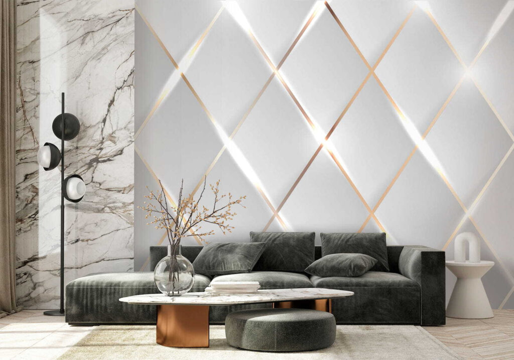 Romburi luminoase cu margini — interior 6
