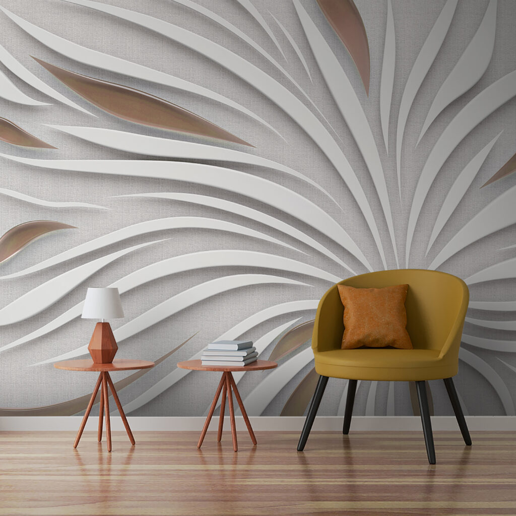 Raze de frunze albe — interior 1