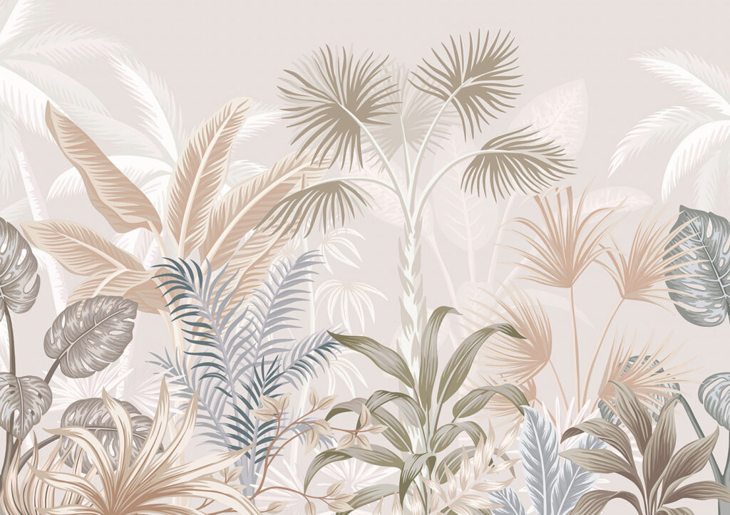 Grupuri elegante de frunze — design complet
