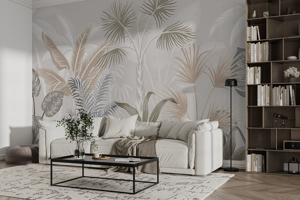 Grupuri elegante de frunze — interior 4