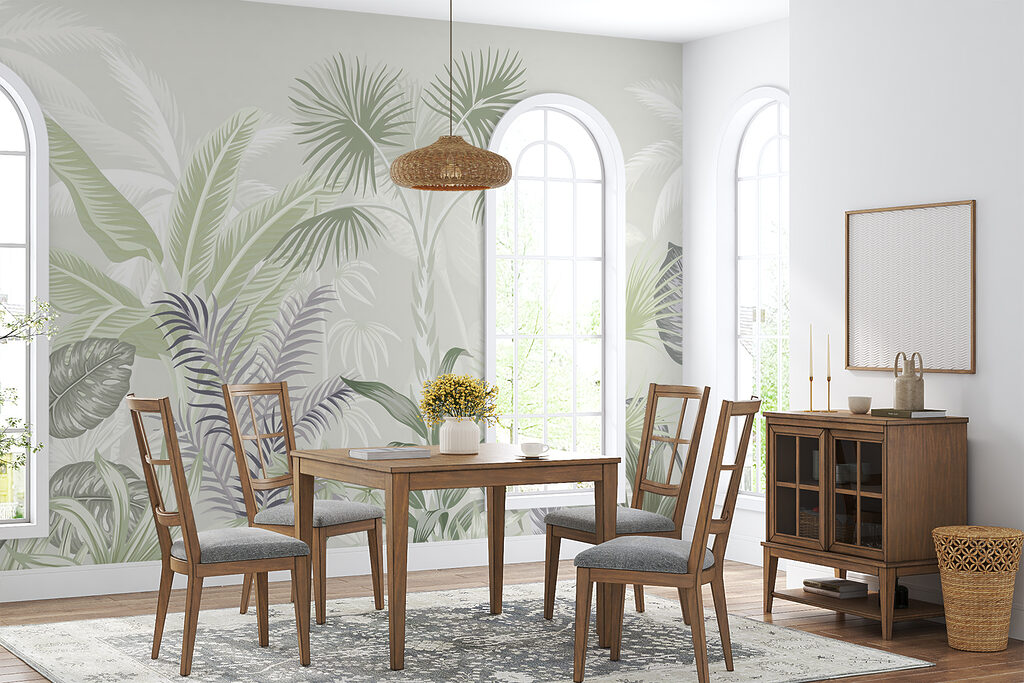 Grupuri elegante de frunze — interior 2