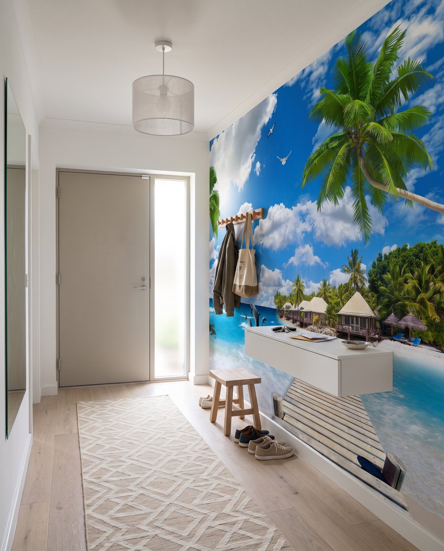 Debarcader spre albastru tropical — interior 3
