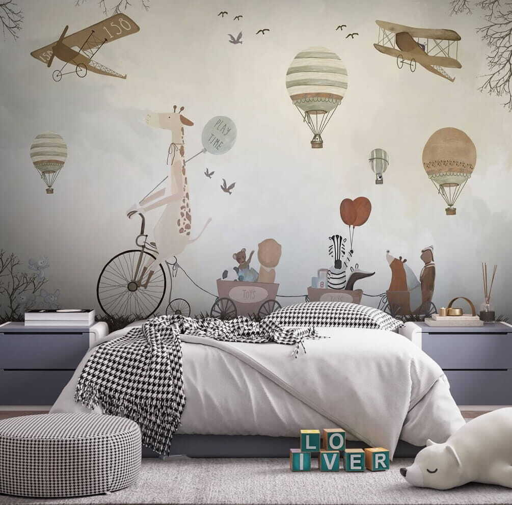 Animale în călătorie aeriană — interior 1