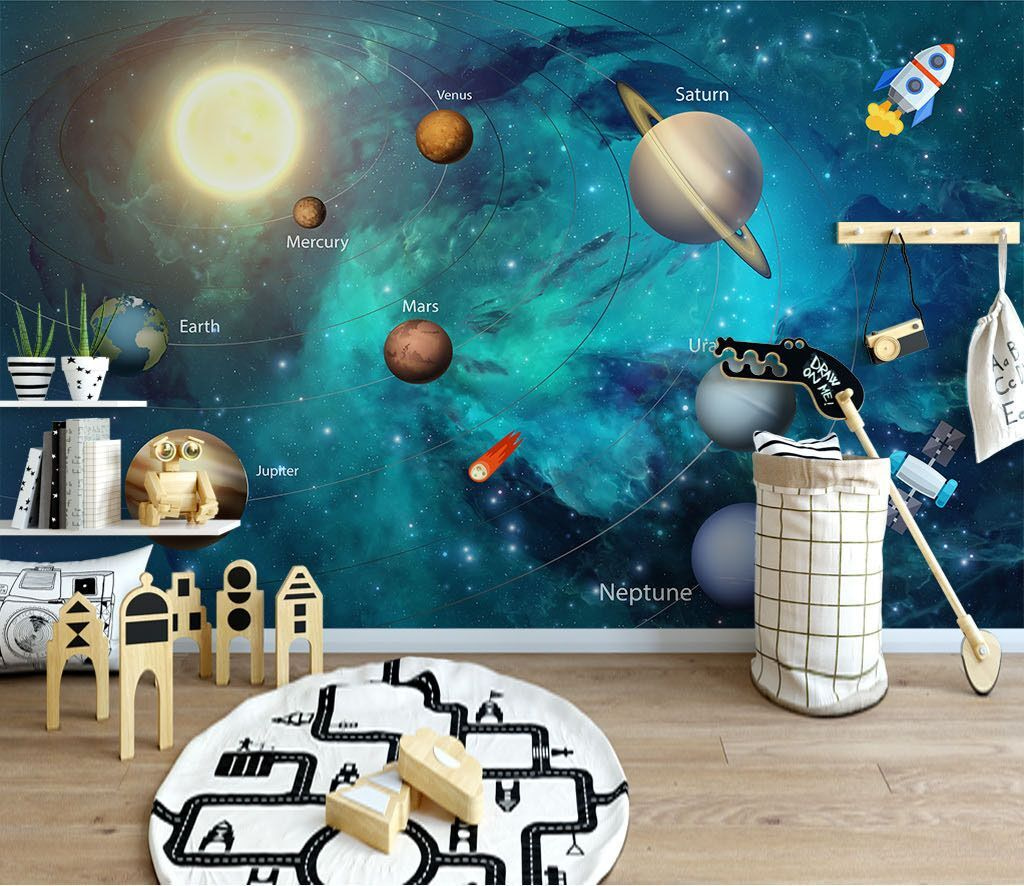Planete și o rachetă — interior 7