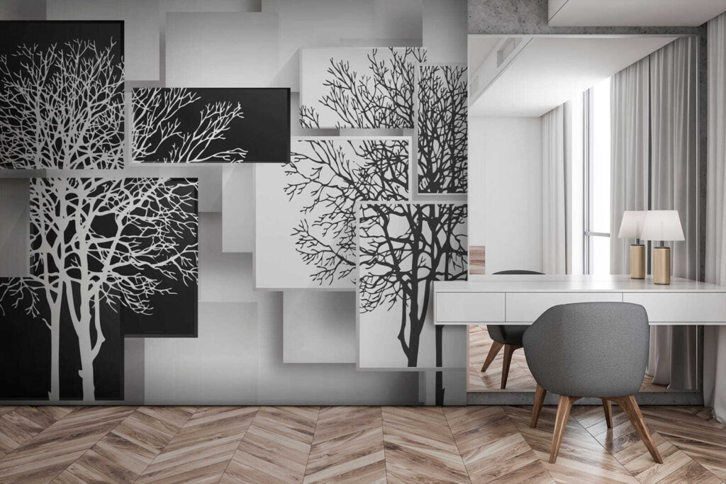 Siluete de copaci — interior 2