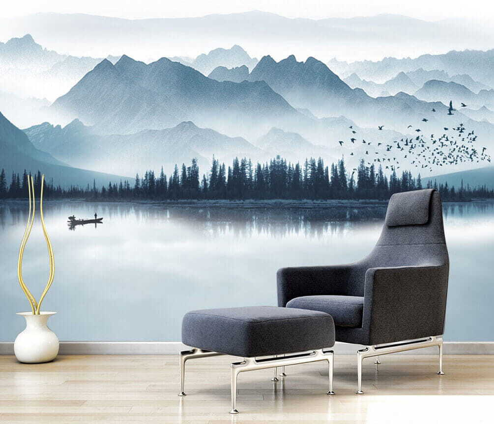 Barcă pe lacul liniștit — interior 6