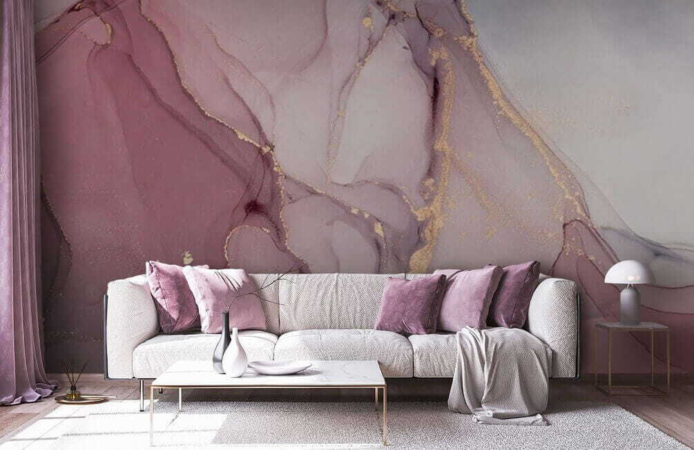 Roz cu vene aurii — interior 2