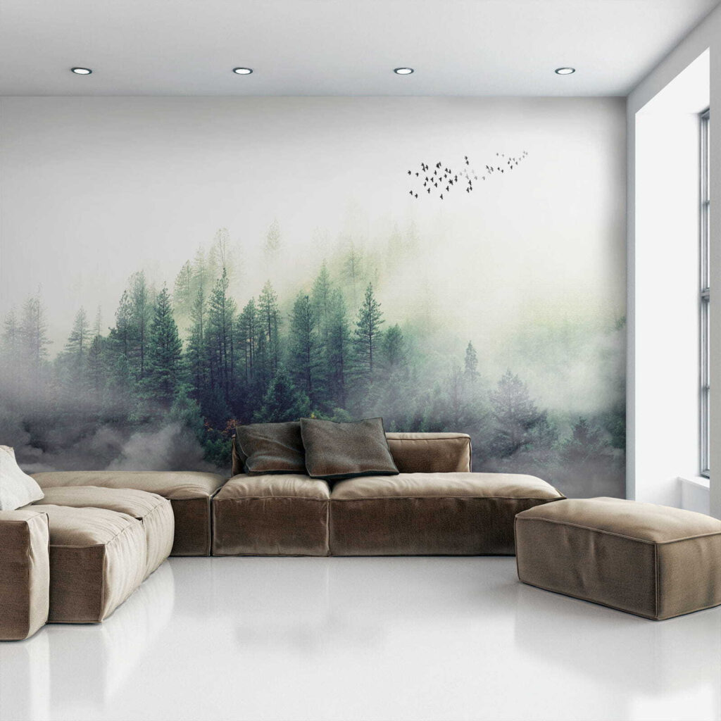 Pini mici în ceață — interior 8