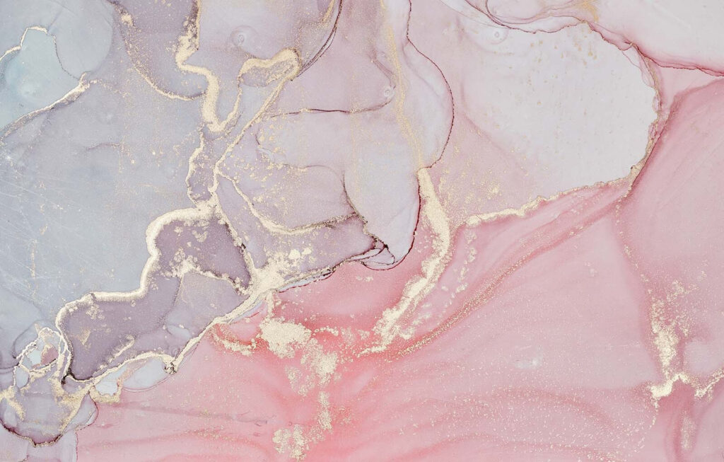 Pastel cu aderi aurii — design complet