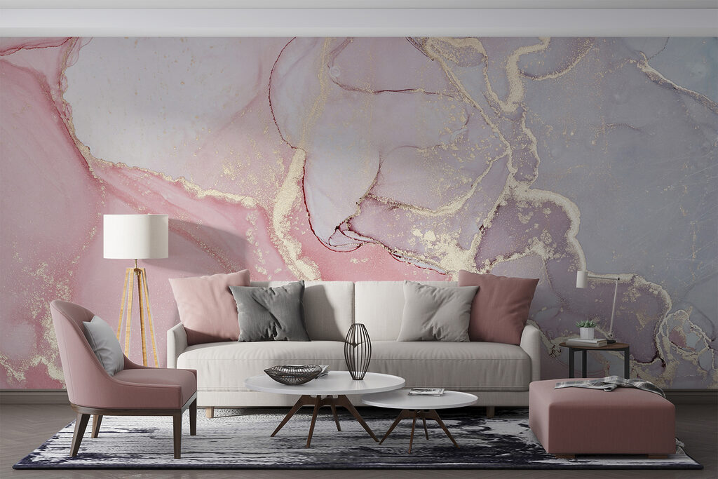 Pastel cu aderi aurii — interior 2
