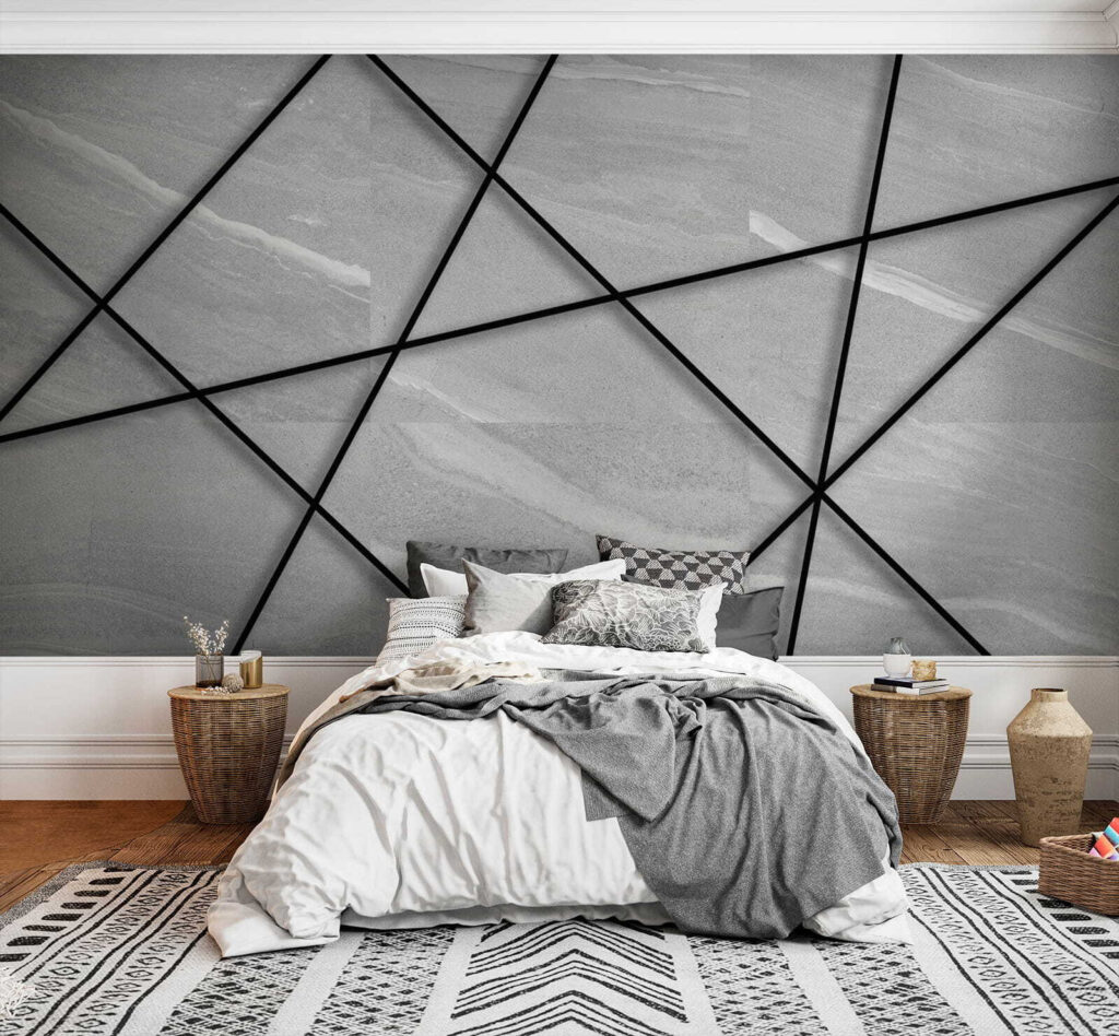 Linii negre pe gri — interior 2