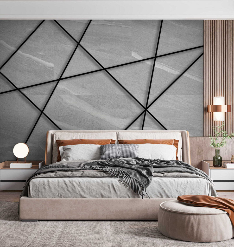 Linii negre pe gri — interior 3