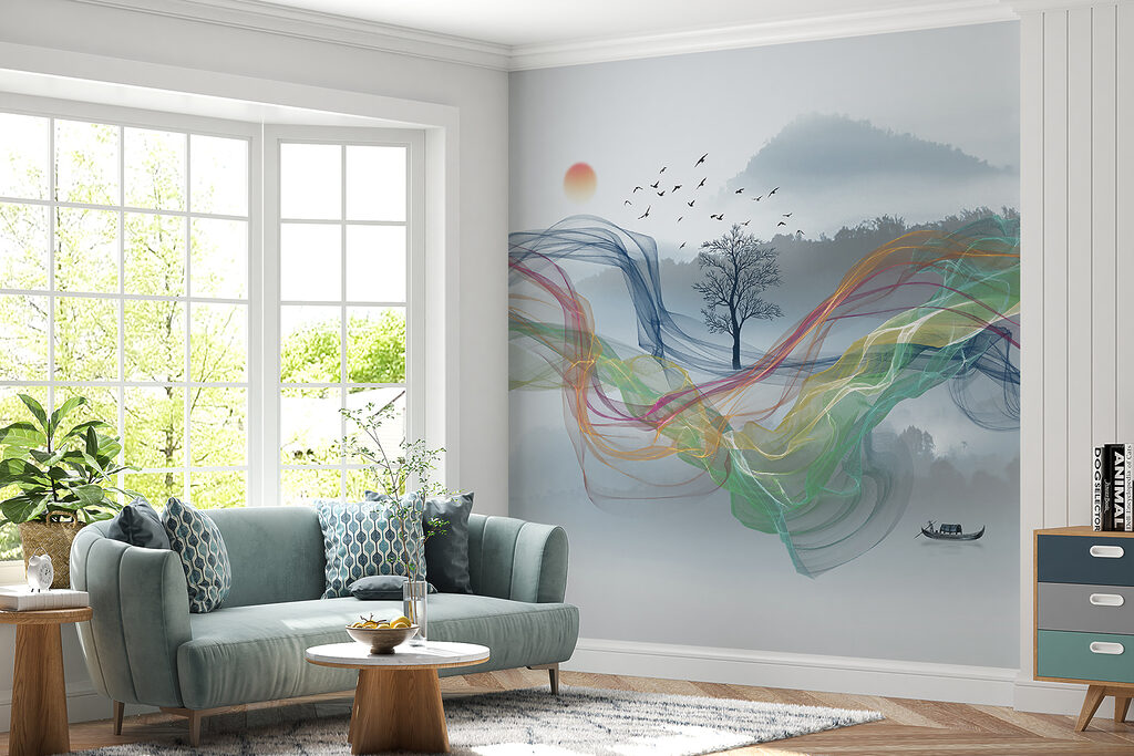 Panglici colorate prin ceață — interior 3