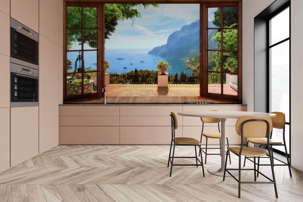 Ușă spre lac — interior 3