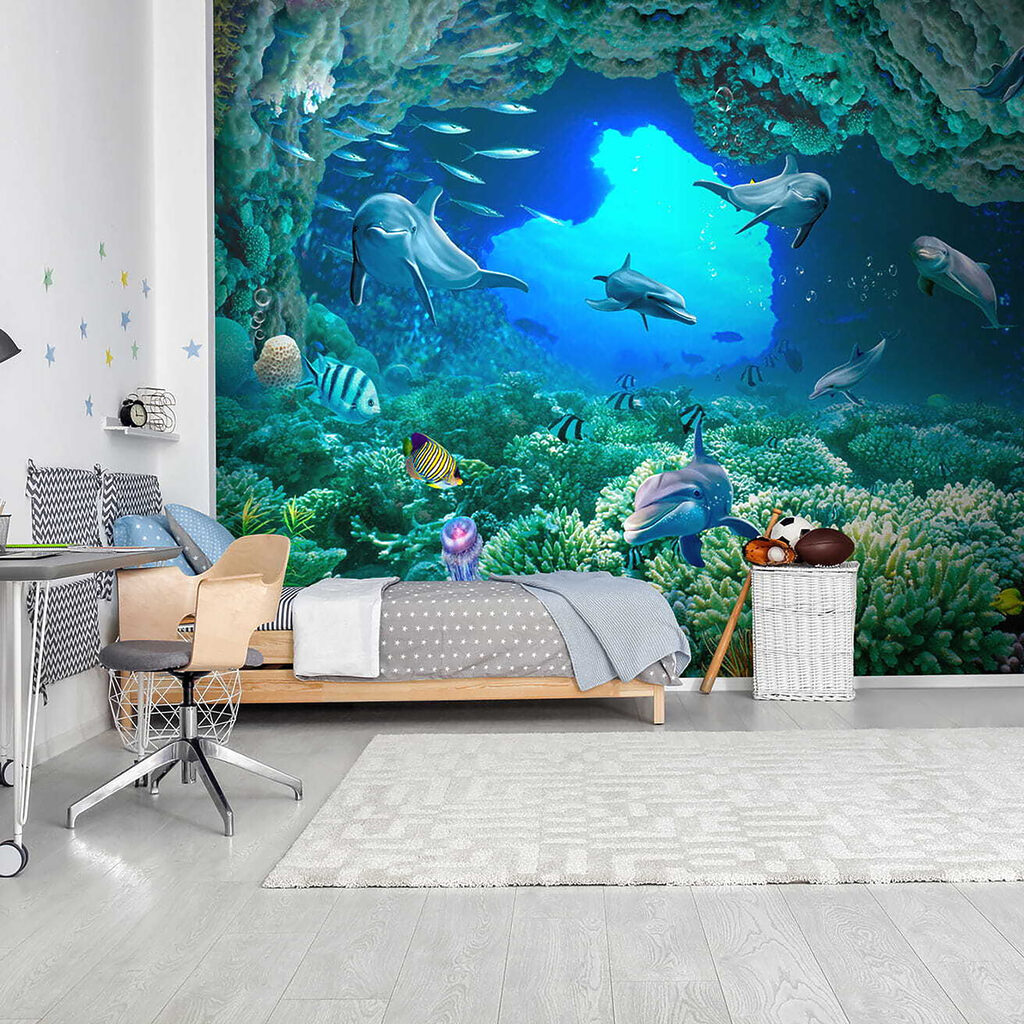 Delfini printre corali — interior 14