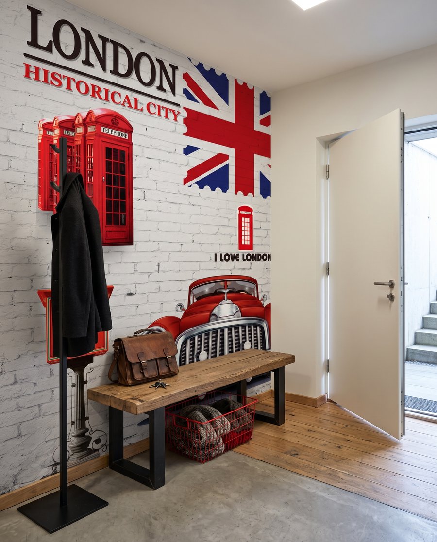 Londra cu accente roșii — interior 4