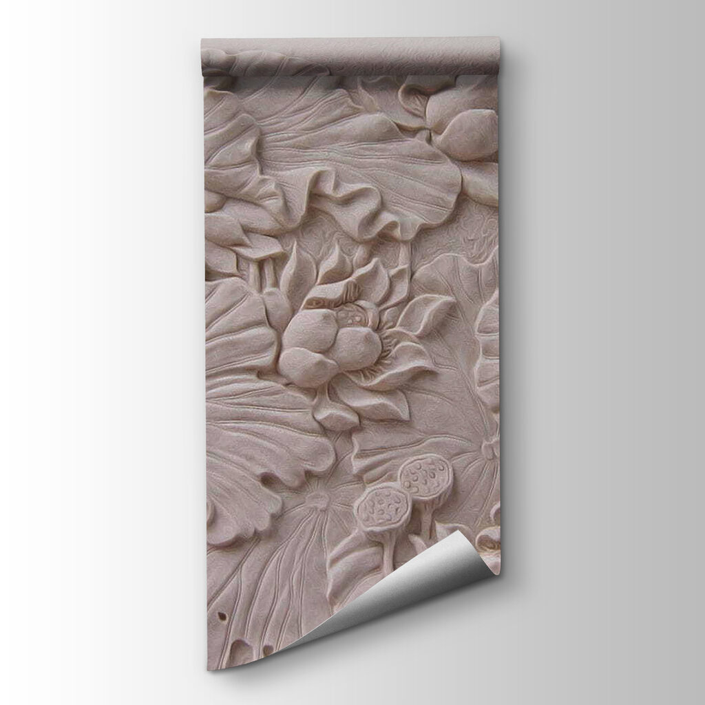 Flori în relief — vizualizare produs