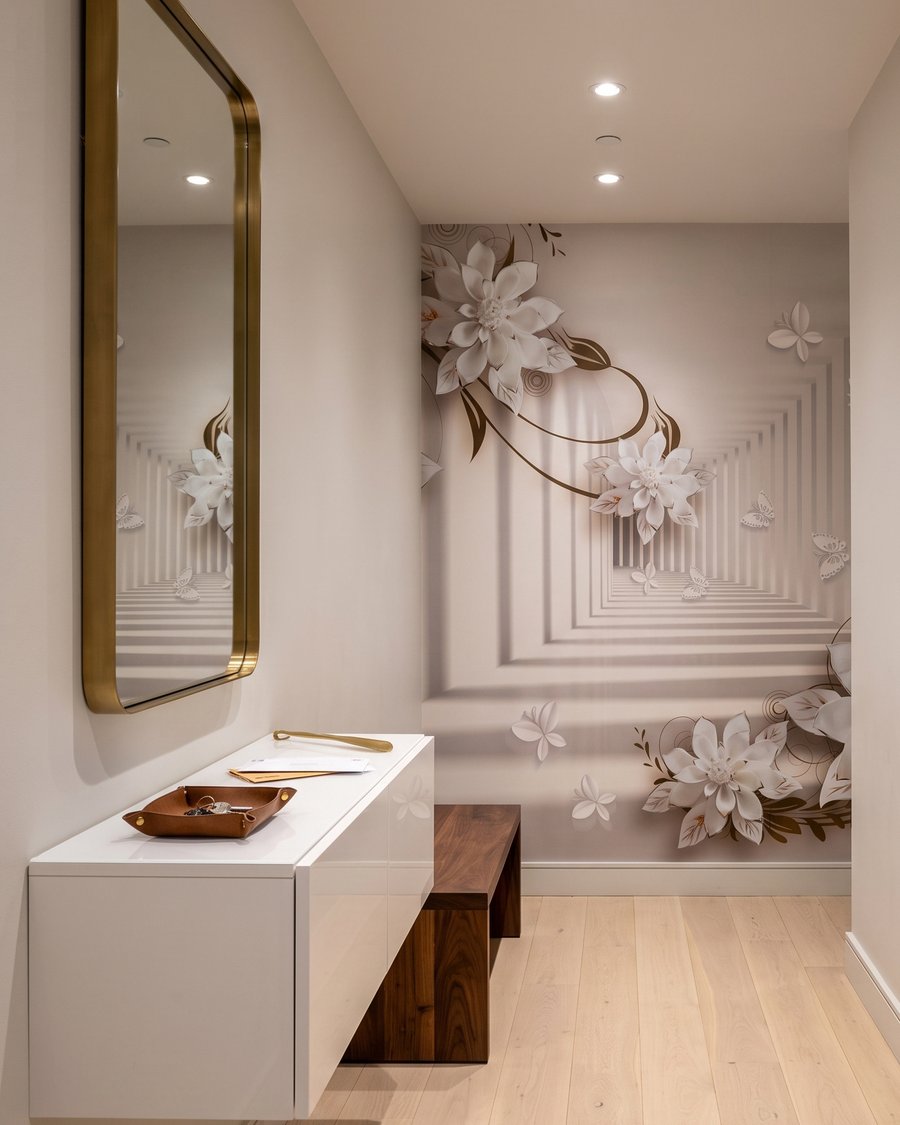 Flori pe coridoare adânci — interior 6