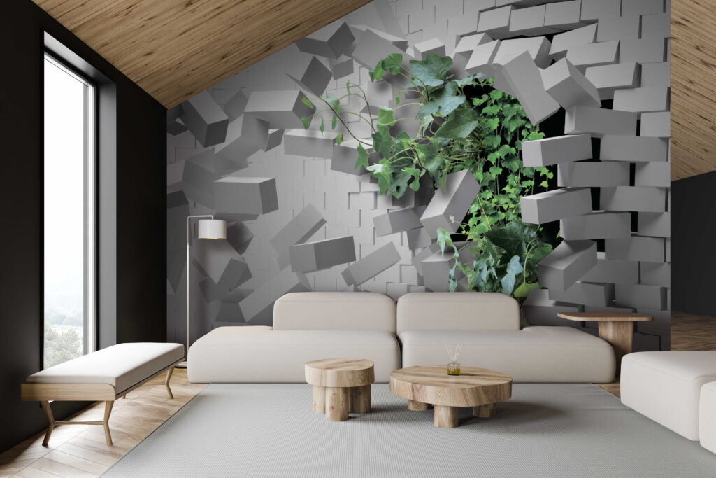 Iederă prin zid spart — interior 2