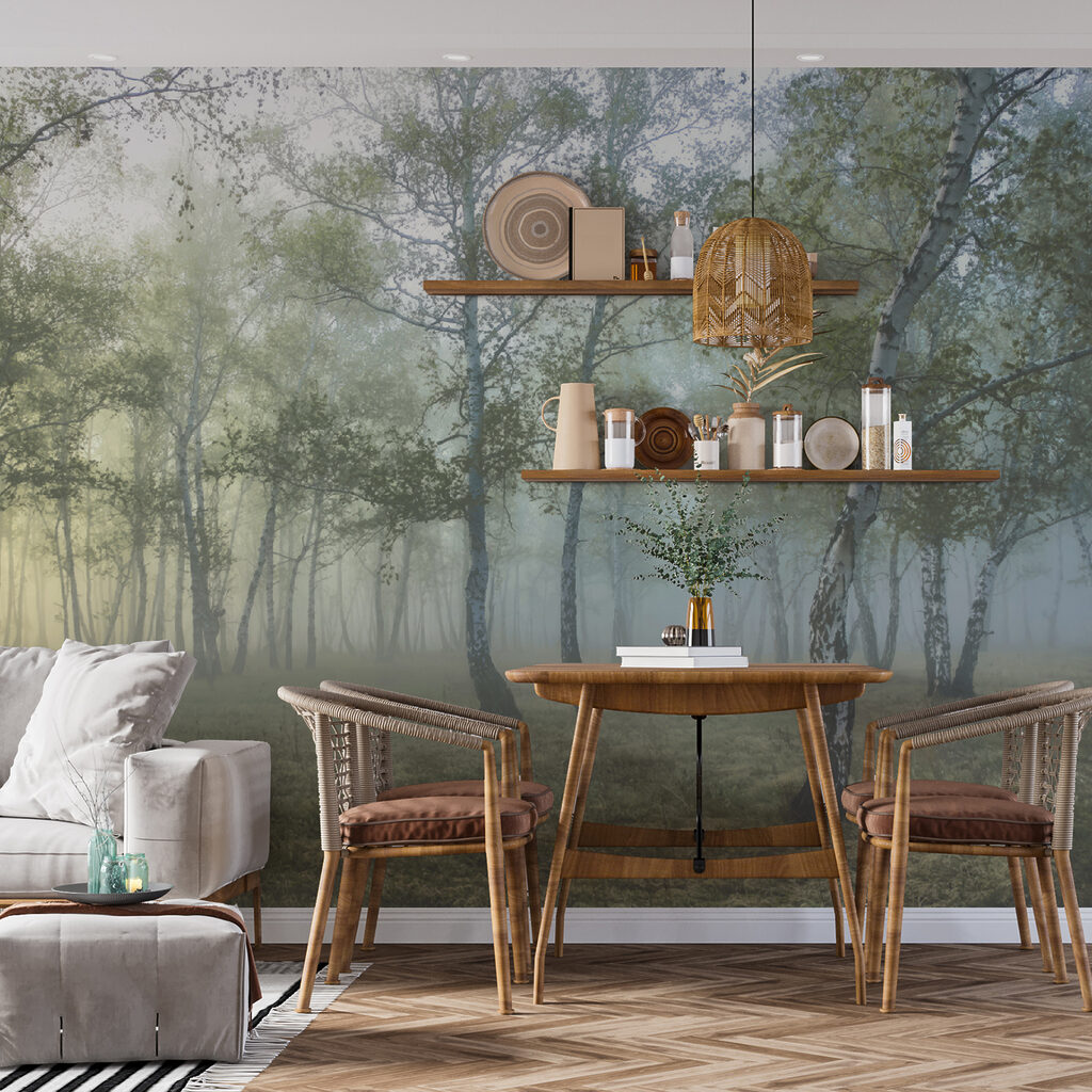 Poiană în lumină caldă — interior 10