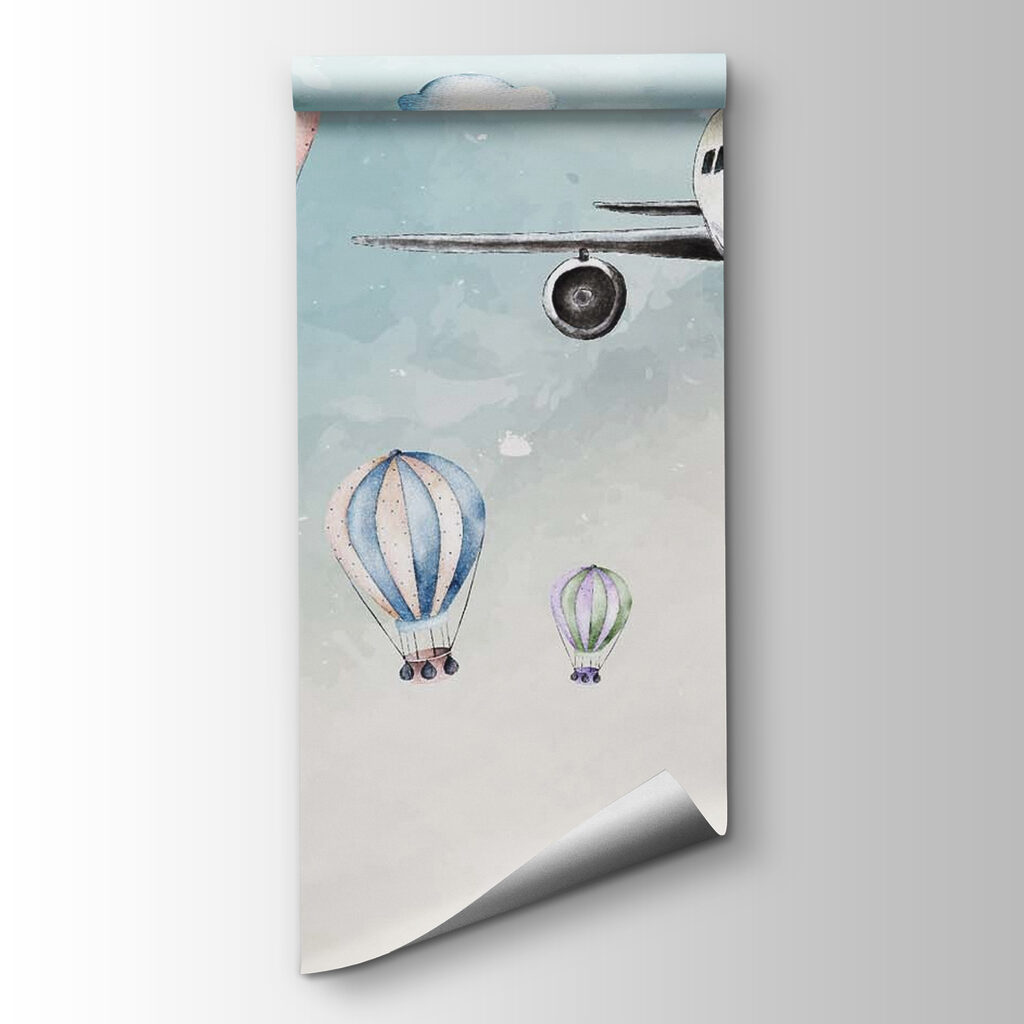 Avion printre baloane — vizualizare produs