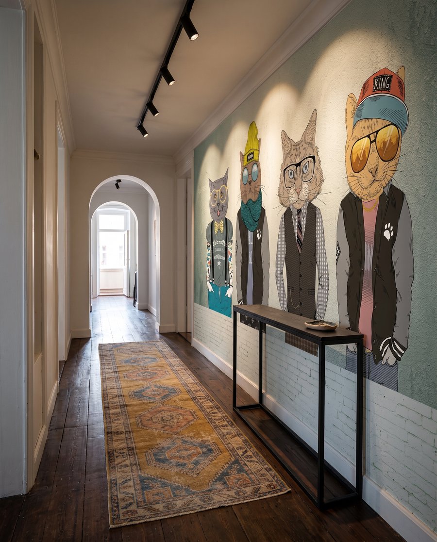 Prieteni cu pălării — interior 4