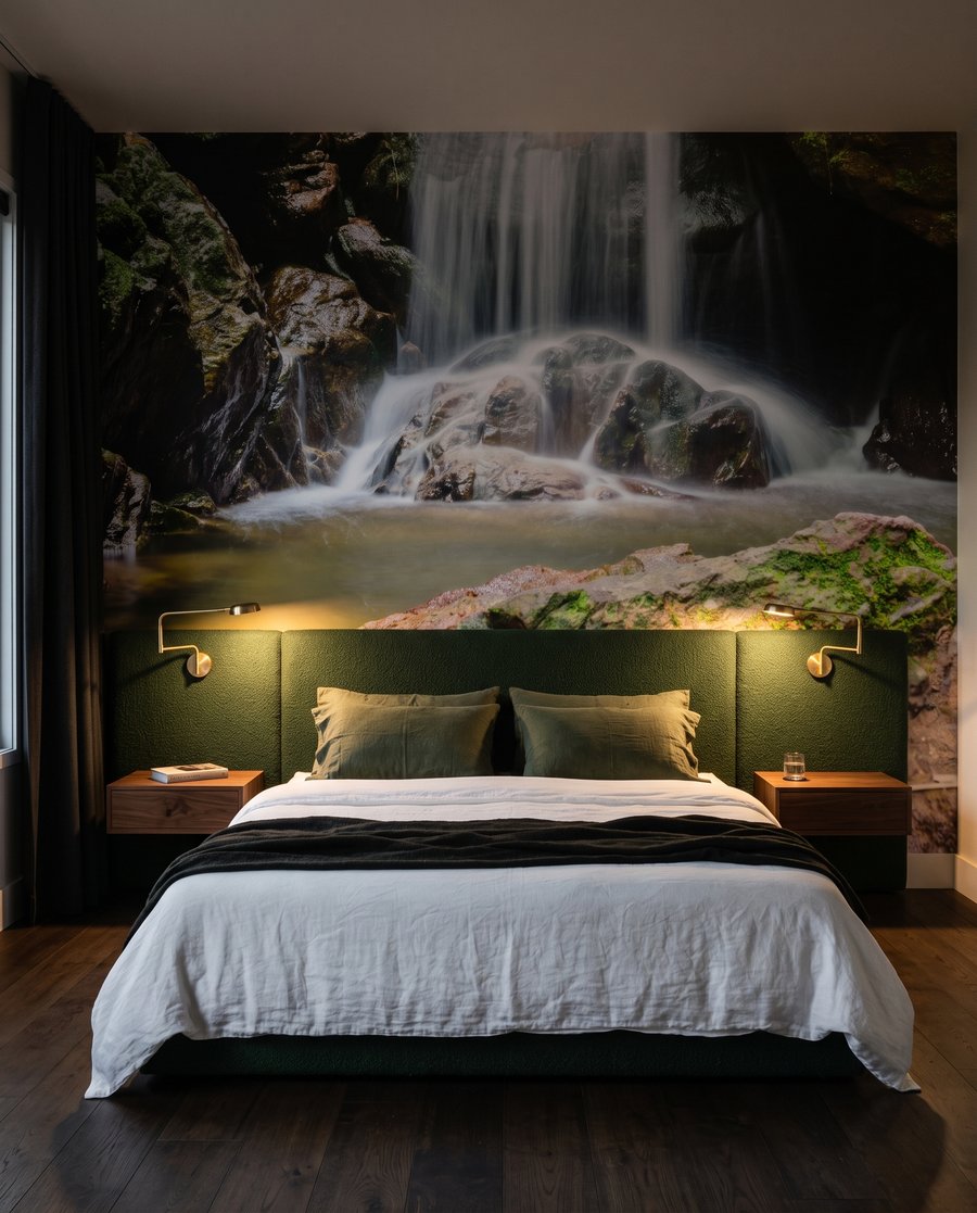 Pârâu în umbră verde — interior 2