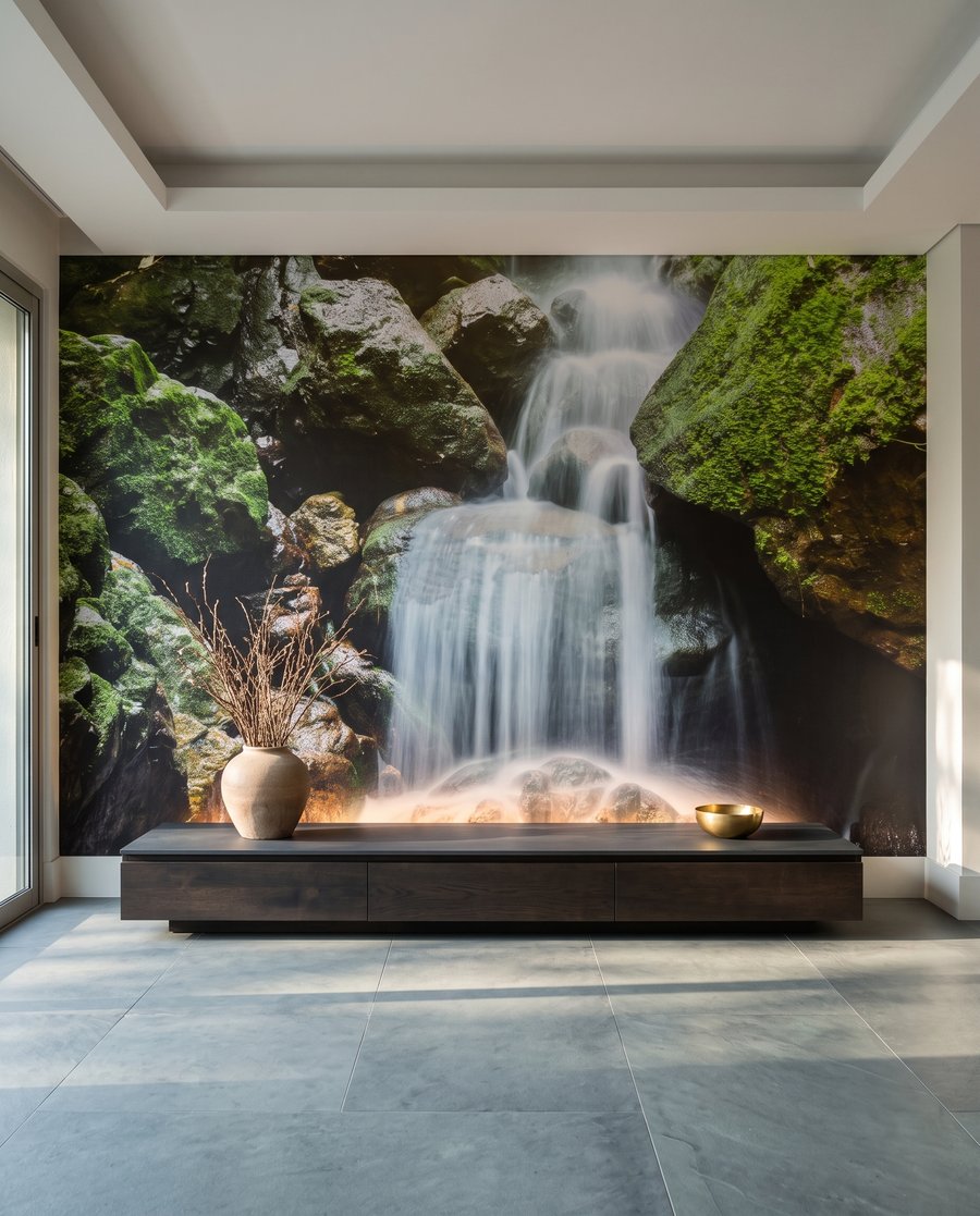 Pârâu în umbră verde — interior 4