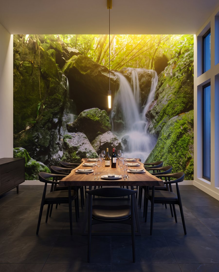 Pârâu în umbră verde — interior 6