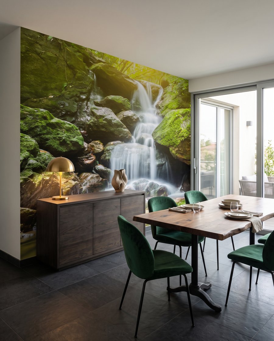 Pârâu în umbră verde — interior 7