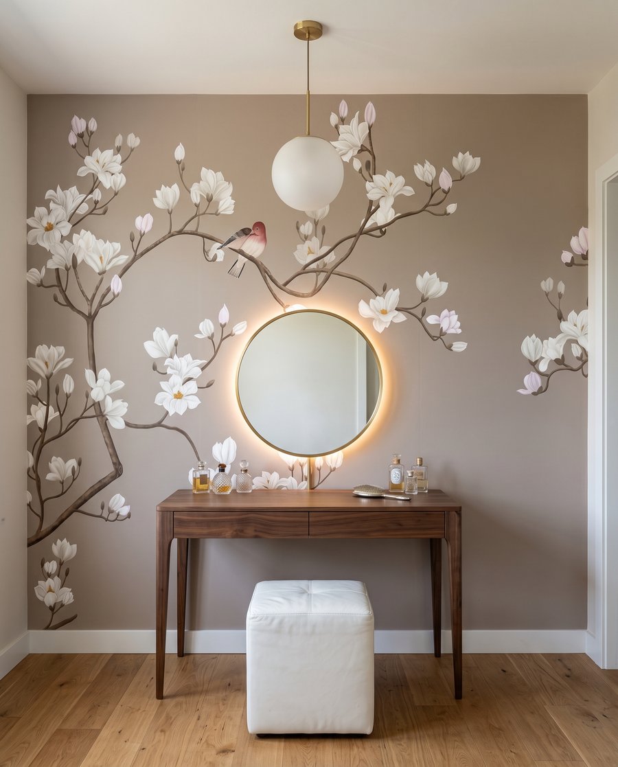 Păsărele pe ramuri înflorite — interior 2