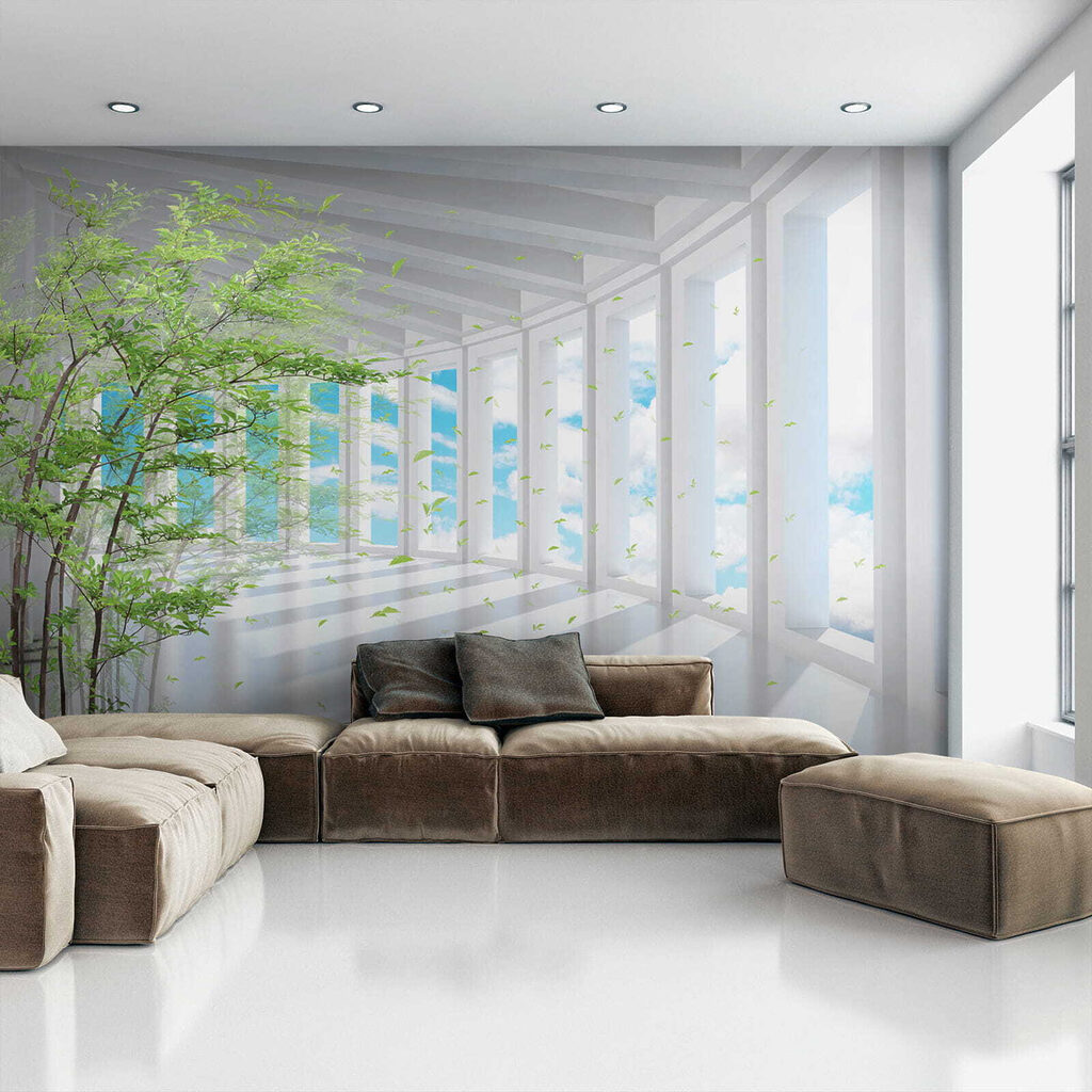 Plante verzi în coridor — interior 10